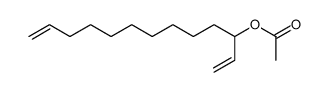 1,12-tridecadien-3-yl acetate Structure