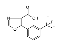 5-(3-Trifluoromethylphenyl)-oxazole-4-carboxylic acid Structure