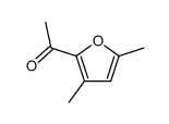 1-(3,5-二甲基呋喃-2-基)乙酮结构式