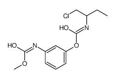 N-[1-(Chloromethyl)propyl]carbamic acid 3-methoxycarbonylaminophenyl ester picture