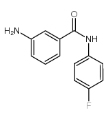 3-amino-N-(4-fluorophenyl)benzamide Structure