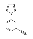 3-(1H-IMIDAZOL-1-YL)BENZONITRILE structure