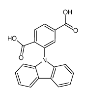 2-(carbazol-9-yl)terephthalic acid Structure