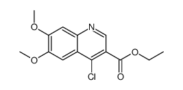 4-chloro-6,7-dimethoxy-quinoline-3-carboxylic acid ethyl ester picture