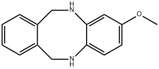 5,6,11,12-Tetrahydro-2-methoxydibenzo[b,f][1,4]diazocine Structure