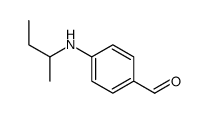 4-(butan-2-ylamino)benzaldehyde Structure