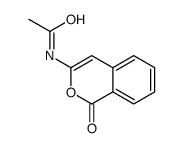 N-(1-oxoisochromen-3-yl)acetamide Structure