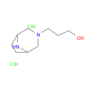 3-(3,8-diazabicyclo[3.2.1]octan-3-yl)propan-1-ol dihydrochloride图片