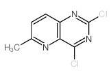 Pyrido[3,2-d]pyrimidine,2,4-dichloro-6-methyl- structure