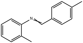 n-(4-methylbenzylidene)-o-toluidine Structure