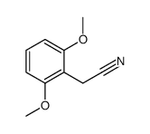 (2,6-Dimethoxyphenyl)acetonitrile Structure