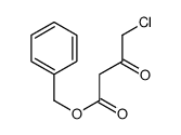 BENZYL 4-CHLOROACETOACETATE Structure