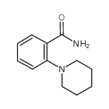 2-哌啶基苯甲酰胺结构式