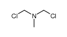 Bis-(chlormethyl)-methylamin结构式