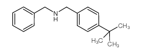 苄基-(4-叔丁基-苄基)-胺结构式