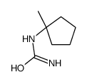 (1-methylcyclopentyl)urea Structure