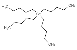 Germane, tetrapentyl- Structure