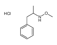 N-methoxy-1-phenylpropan-2-amine,hydrochloride结构式