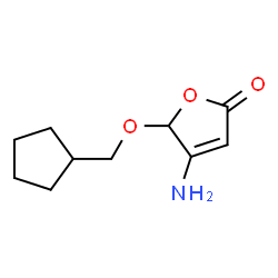 2(5H)-Furanone,4-amino-5-(cyclopentylmethoxy)-(9CI) picture