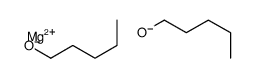 magnesium pentan-1-olate Structure