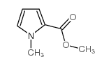 1H-Pyrrole-2-carboxylicacid, 1-methyl-, methyl ester structure