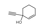 1-ethynyl-cyclohex-2-en-1-ol结构式