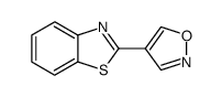 2-isoxazol-4-yl-benzothiazole结构式