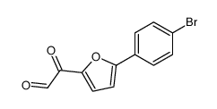 [5-(4-bromo-phenyl)-furan-2-yl]-oxo-acetaldehyde结构式