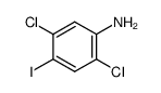 2,5-dichloro-4-iodoaniline Structure