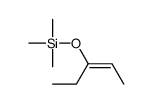 trimethyl(pent-2-en-3-yloxy)silane结构式