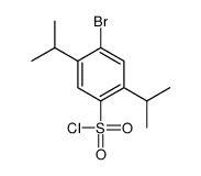 4-bromo-2,5-di(propan-2-yl)benzenesulfonyl chloride Structure