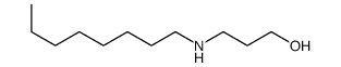 3-(octylamino)propan-1-ol Structure