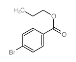 propyl 4-bromobenzoate Structure