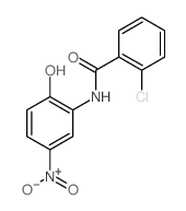 2-chloro-N-(2-hydroxy-5-nitro-phenyl)benzamide Structure