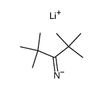 lithium (2,2,4,4-tetramethylpentan-3-ylidene)amide结构式