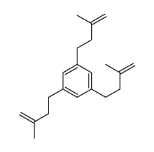 1,3,5-Tris(3-methyl-3-butenyl)benzene结构式
