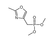4-(dimethoxyphosphorylmethyl)-2-methyl-1,3-oxazole结构式