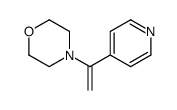 4-(1-pyridin-4-ylethenyl)morpholine Structure