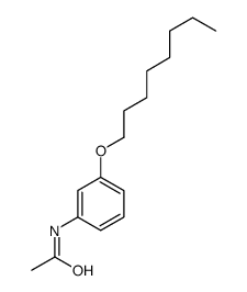 N-(3-octoxyphenyl)acetamide Structure