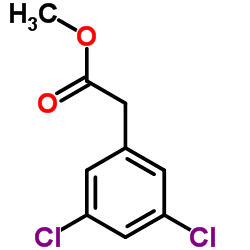 (3,5-Dichloro-phenyl)-acetic acid methyl ester结构式
