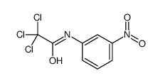 N-(3-Nitrophenyl)-2,2,2-trichloroacetamide Structure