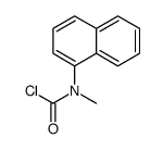 N-methyl-N-naphthalen-1-ylcarbamoyl chloride结构式