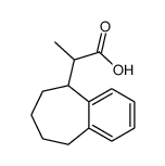 2-(6,7,8,9-tetrahydro-5H-benzo[7]annulen-5-yl)propanoic acid Structure