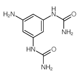 Urea,N,N''-(5-amino-1,3-phenylene)bis- (9CI) structure