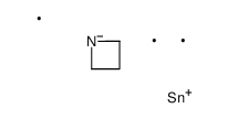 azetidin-1-yl(trimethyl)stannane Structure