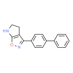 4H-Pyrrolo[3,2-d]isoxazole,3-[1,1-biphenyl]-4-yl-5,6-dihydro-(9CI)结构式