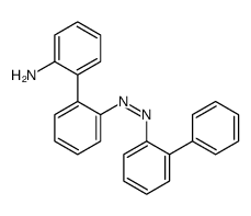 2-[2-[(2-phenylphenyl)diazenyl]phenyl]aniline结构式