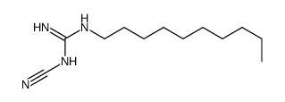 1-cyano-2-decylguanidine Structure