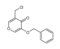 3-(chloromethyl)-5-phenylmethoxypyran-4-one Structure