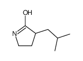 3-(2-methylpropyl)pyrrolidin-2-one Structure